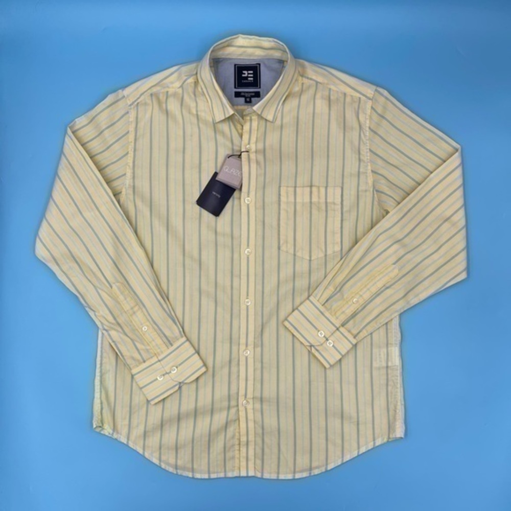 NWT- GLAZE Mens Button Down Shirt